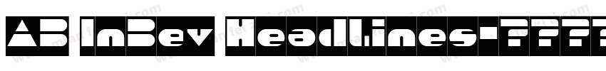 AB InBev Headlines字体转换